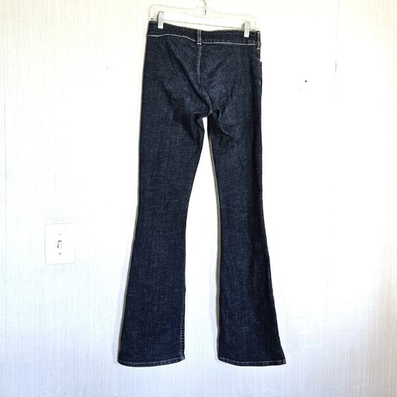 Silver Bootcut Dark Wash Jeans 34" inseam - size 28/34- EUC - Picture 2 of 12